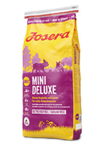 JOSERA MINI DELUXE BEZZBOOWA KARMA DLA PSW RAS MAYCH dostpne do wyczerpania zapasw 900 g - 2860438783