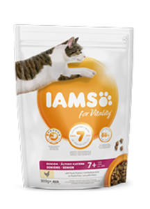 IAMS FOR VITALITY SENIOR KARMA DLA KOTA z kurczakiem dostpne do wyczerpania zapasw 800 g - 2863345418