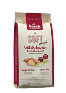 BOSCH SOFT MAXI BEZZBOOWA KARMA DLA PSA - BAWӣ WODNY I BATATY dostpne do wyczerpania zapasw 2,5 kg - 2860438749