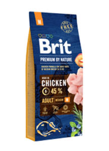 BRIT PREMIUM BY NATURE ADULT MEDIUM KARMA DLA PSA 15+3 gratis - 2863964596