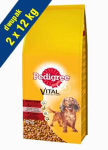 PEDIGREE ADULT SMALL WOOWINA I WARZYWA 2x12 kg - 2852569652