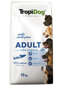 TROPIDOG PREMIUM ADULT MEDIUM / LARGE OSO I RY 12 kg - 2860438908