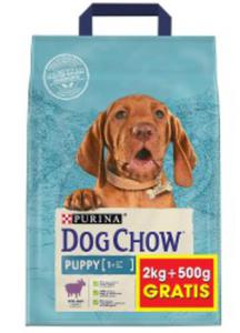 DOG CHOW PUPPY Z JAGNICIN 2kg +500g gratis - 2862566098