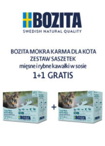 BOZITA KARMA DLA KOTA ZESTAW SASZETEK mi - 2865993040