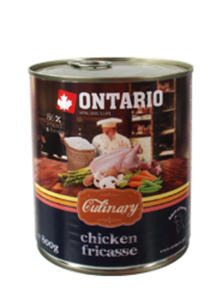 ONTARIO CULINARY FRYKAS DLA PSA kurczak z warzywami 12x800 g - 2860439526