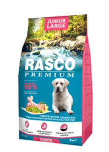 RASCO PREMIUM JUNIOR LARGE KARMA DLA SZCZENIT RAS DUYCH 3 kg - 2860438930