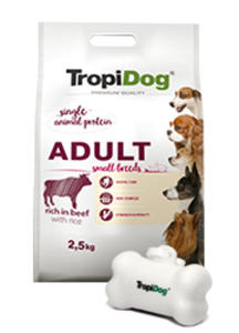 TROPIDOG PREMIUM ADULT SMALL WO - 2863187591