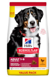 HILLS SCIENCE PLAN CANINE ADULT LARGE SUCHA KARMA DLA PSA 14 kg - 2860439259