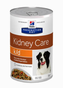 HILLS PRESCRIPTION DIET CANINE K/D MOKRA KARMA DLA PSA z kurczakiem i warzywami 354g - 2870933299