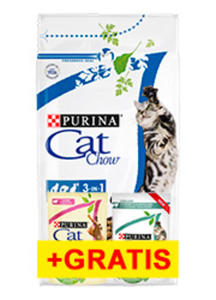 CAT CHOW ADULT SPECIAL CARE 3w1 + 2 saszetki gratis 1,5kg +2saszetki - 2860441035