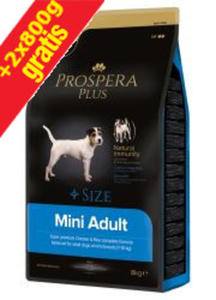 PROSPERA PLUS MINI ADULT KARMA DLA PSW RAS MAYCH 8kg+1,6kg gratis - 2864657504