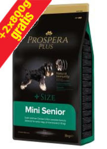 PROSPERA PLUS MINI SENIOR KARMA DLA PSW RAS MAYCH 8kg+1,6kg gratis - 2864657521