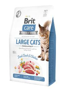 BRIT CARE CAT GRAIN FREE LARGE CATS POWER / VITALITY KARMA DLA KOTA 2 kg - 2863345517