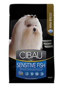 FARMINA CIBAU SENSITIVE FISH MINI KARMA DLA PSA z ryb dostpne do wyczerpania zapasw 800 g - 2860438890