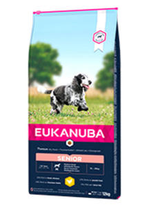 EUKANUBA SENIOR MEDIUM BREED KARMA DLA PSA 12 kg - 2860439308