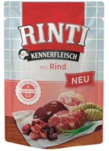 RINTI KENNERFLEISCH KARMA DLA PSA - woowina saszetka 400 g - 2860439755