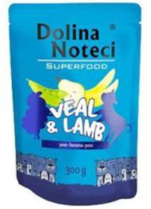 DOLINA NOTECI SUPERFOOD CIELCINA I JAGNICINA saszetka dla psa 300 g - 2860439168