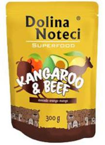 DOLINA NOTECI SUPERFOOD KANGUR I WOOWINA saszetka dla psa 300 g - 2862566120