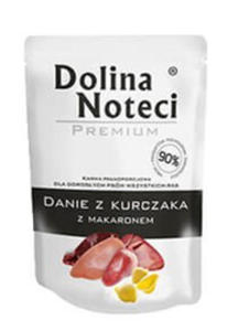 DOLINA NOTECI PREMIUM DANIE Z KURCZAKA Z MAKARONEM saszetka dla psa 300 g - 2860439170