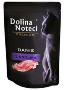 DOLINA NOTECI PREMIUM DANIE Z KRLIKA saszetka dla kota 85 g - 2863345583