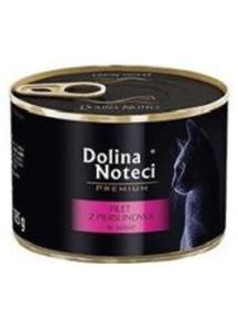 DOLINA NOTECI PREMIUM FILET Z PIERSI INDYKA W SOSIE puszka dla kota 185 g - 2863345590