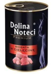 DOLINA NOTECI PREMIUM BOGATA W CIELCIN puszka dla kota 400 g - 2863345593