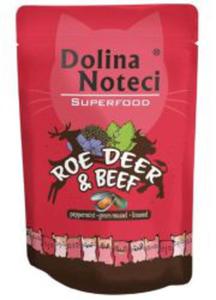 DOLINA NOTECI SUPERFOOD SARNA I WOOWINA saszetka dla kota 85 g - 2863345340