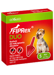 FIPREX DUO KROPLE SPOT ON DLA PSA S - 2860440403