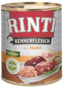 RINTI KENNERFLEISCH SENIOR KARMA DLA STARSZEGO PSA - kurczak 800 g - 2860439711