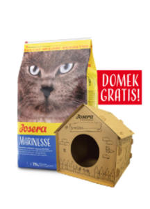 JOSERA MARINESSE KARMA DLA WRALIWYCH KOTW 10kg + domek - 2871708806