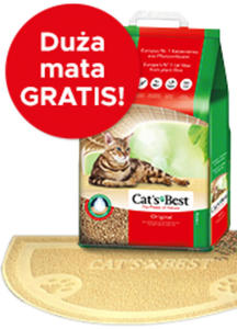 CATs BEST ORIGINAL WIREK DLA KOTA 40l + mata gratis 40l +mata gratis - 2870441151