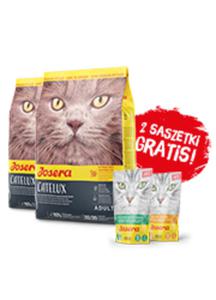 JOSERA CAT CATELUX KARMA DLA KOTA 2x2kg+2 saszetki - 2860441037