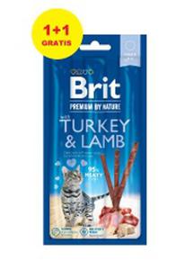 BRIT PREMIUM CAT KABANOSY DLA KOTA z indykiem i jagni - 2862566244