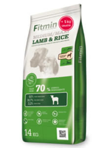 FITMIN PROGRAM MEDIUM MAXI LAMB / RICE 14+1 kg gratis - 2863187588