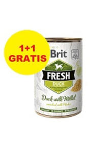 BRIT FRESH KACZKA I PROSO MOKRA KARMA DLA PSA 1+1 gratis - 2863929730