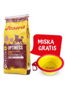 JOSERA OPTINESS KARMA DLA PSA 15kg +miska - 2863187571