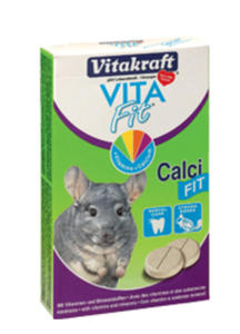 VITAKRAFT CALCI FIT WAPNO DLA SZYNSZYLI 31 tabletek - 2848467009