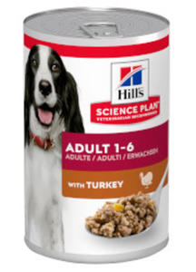 HILLS SCIENCE PLAN CANINE MOKRA KARMA DLA PSA z indykiem 370 g - 2871364403