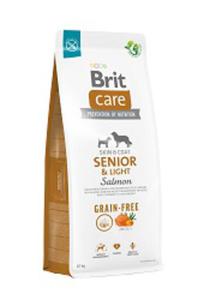 BRIT CARE GRAIN FREE SENIOR LIGHT SALMON KARMA DLA PSA 12 kg - 2873122167