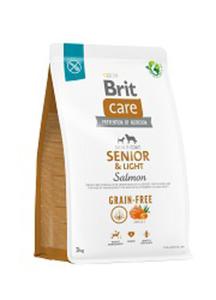 BRIT CARE GRAIN FREE SENIOR LIGHT SALMON KARMA DLA PSA 3 kg - 2873003685