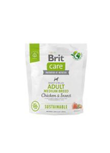 BRIT CARE SUSTAINABLE ADULT MEDIUM CHICKEN INSECT KARMA DLA PSA 1 kg - 2873003702