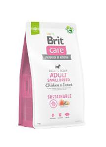 BRIT CARE SUSTAINABLE ADULT SMALL CHICKEN INSECT KARMA DLA PSA 7 kg - 2872328638