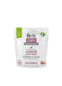 BRIT CARE SUSTAINABLE JUNIOR LARGE CHICKEN INSECT KARMA DLA SZCZENIAKA 1 kg - 2873003693