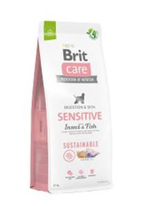 BRIT CARE SUSTAINABLE SENSITIVE INSECT FISH KARMA DLA PSA 12 kg - 2872328640