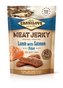 CARNILOVE MEAT JERKY PRZYSMAKI DLA PSA jagnicina z ososiem 100 g - 2872714451