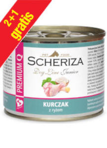 SCHERIZA JUNIOR KURCZAK Z RYEM 2+1 GRATIS - 2872714450