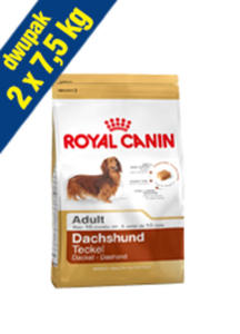 ROYAL CANIN BREED DACHSHUND ADULT 2x7,5 kg - 2856154869