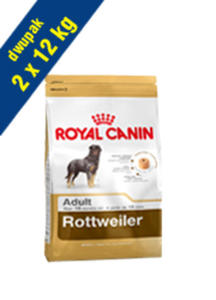 ROYAL CANIN BREED ROTTWEILER 2x12 kg - 2844529180
