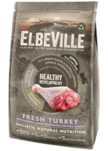 ELBEVILLE PUPPY/JUNIOR MINI FRESH TURKEY karma dla szczenit 1,4 kg - 2874747306