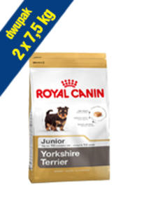 ROYAL CANIN BREED YORKSHIRE JUNIOR 2x7,5 kg - 2857460360